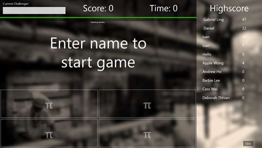 The Pi Game screenshot 1