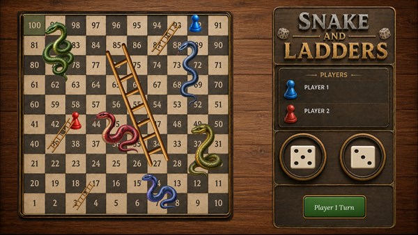 Snakes and Ladders with Friends — 13