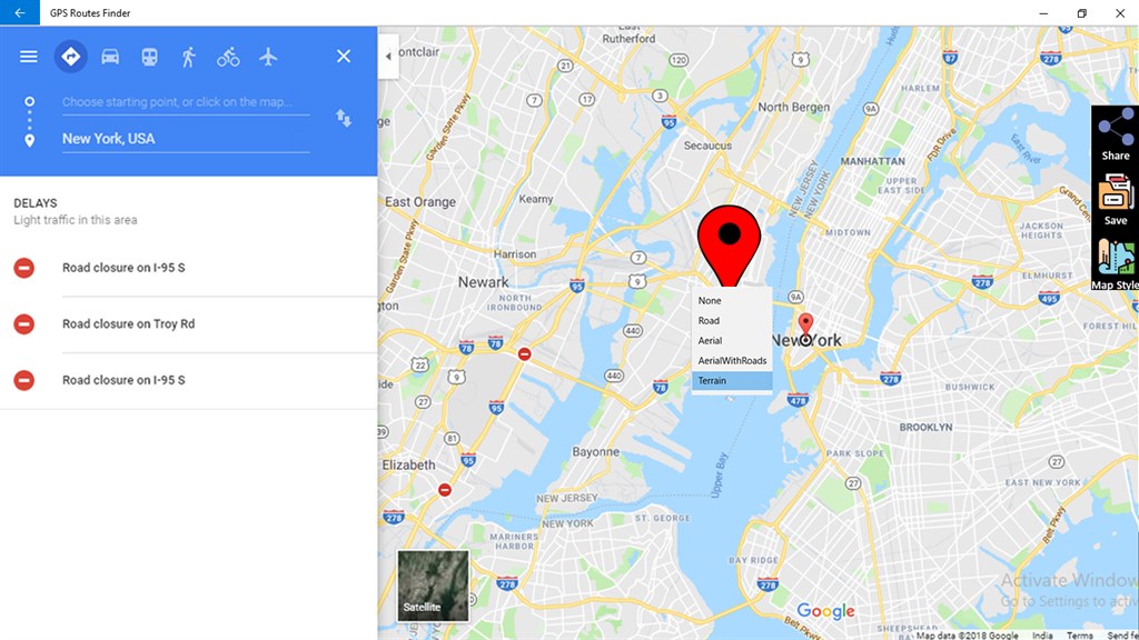 GPS Route Finder : Maps Navigation and Directions_4