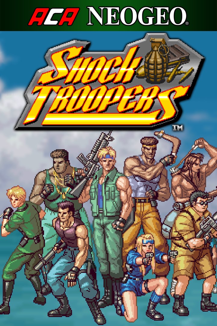 ACA NEOGEO SHOCK TROOPERS image