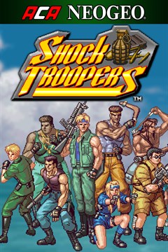 Cover poster for ACA NEOGEO SHOCK TROOPERS