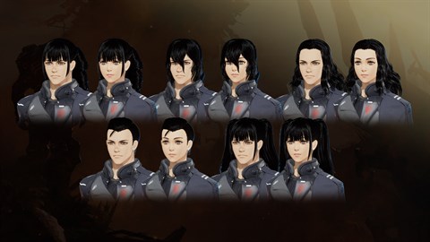 デモンエクスマキナ タイタニックサイオン 髪型セット6