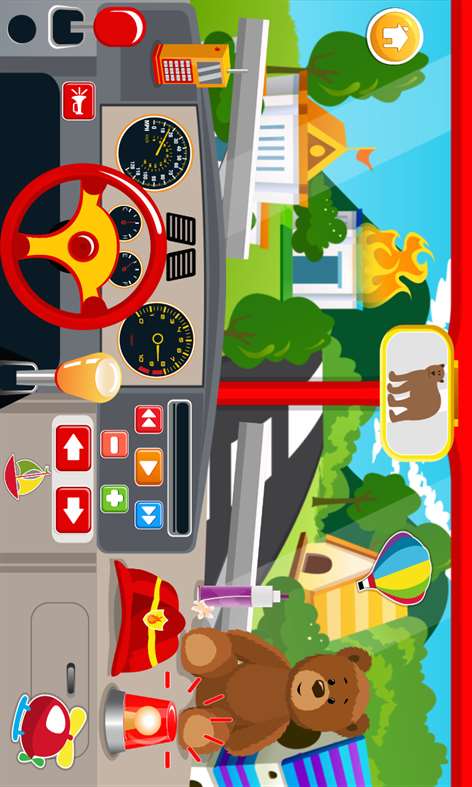 Baby Fire Truck Engine Role Playing Game For Kids Screenshots 1