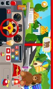Baby Fire Truck Engine Role Playing Game For Kids screenshot 1
