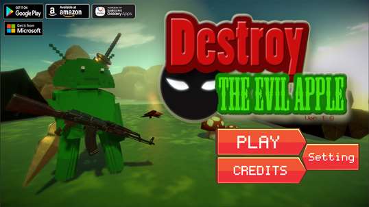 Angry Android: Destroy The Evil Apple screenshot 1