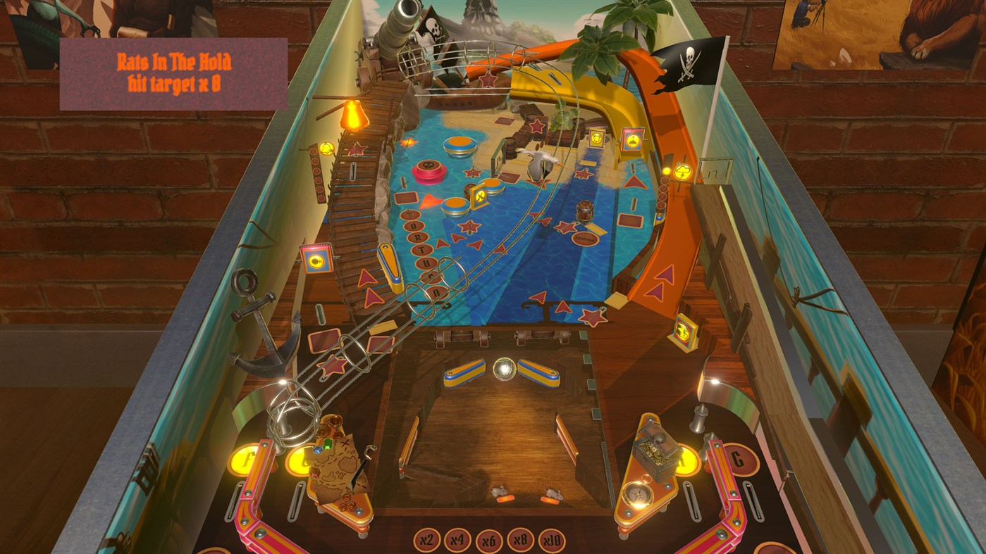 #7. Pirates Pinball (Xbox) 来自: Super PowerUP Games