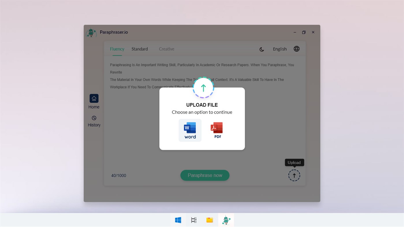 #4. Paraphrasing Tool - paraphraser.io (Windows) De: Enzipe