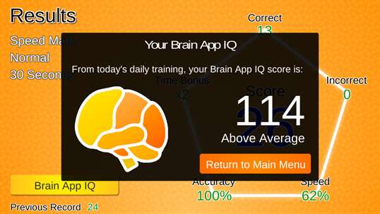 Brain App - Daily Brain Training screenshot 10