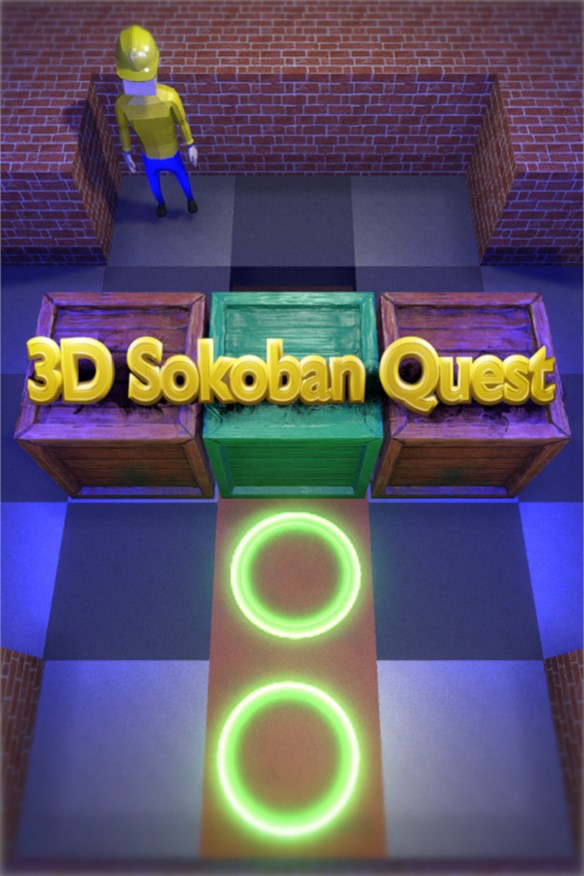 3D Sokoban Quest Xbox Series X|S and Xbox One cover art