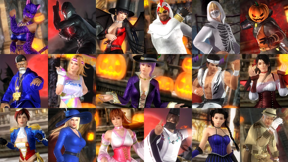 DOA5LR: каталог костюмов&nbsp;LR50