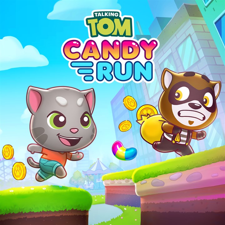 Tom candy run. Talking Tom Candy Run Nintendo Switch. Talking Tom Candy Run logo. Talking Tom Candy Run Trailer Angela.