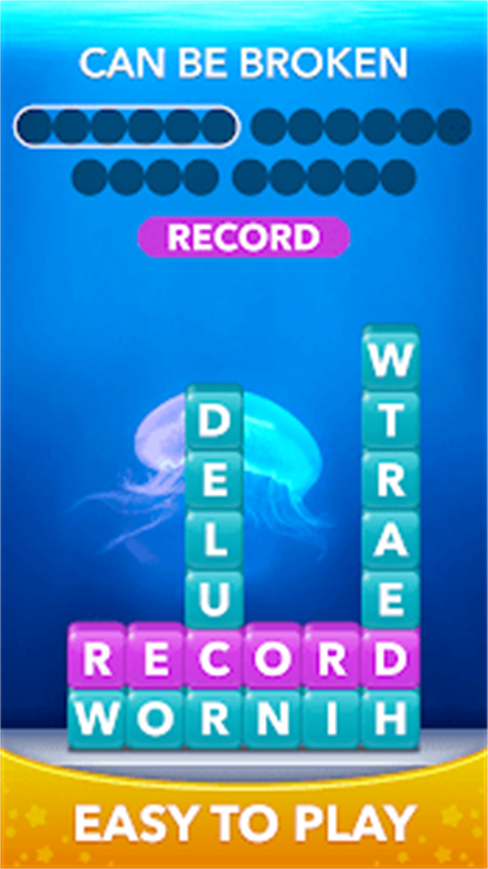 #1. Word Block Stack - Word Search Puzzle (Windows) 来自: Piano Music Games