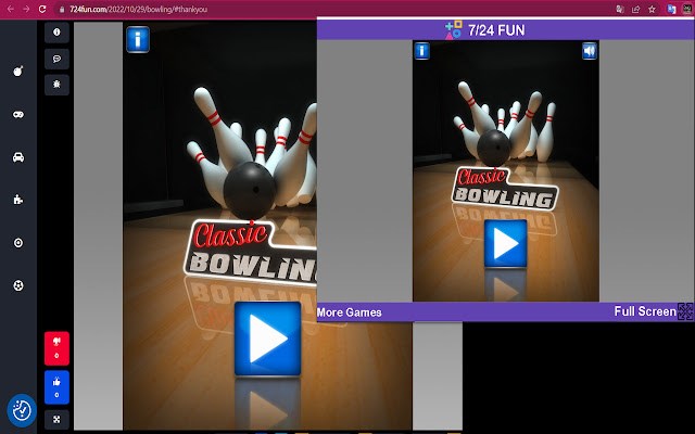 Classic Bowling Game