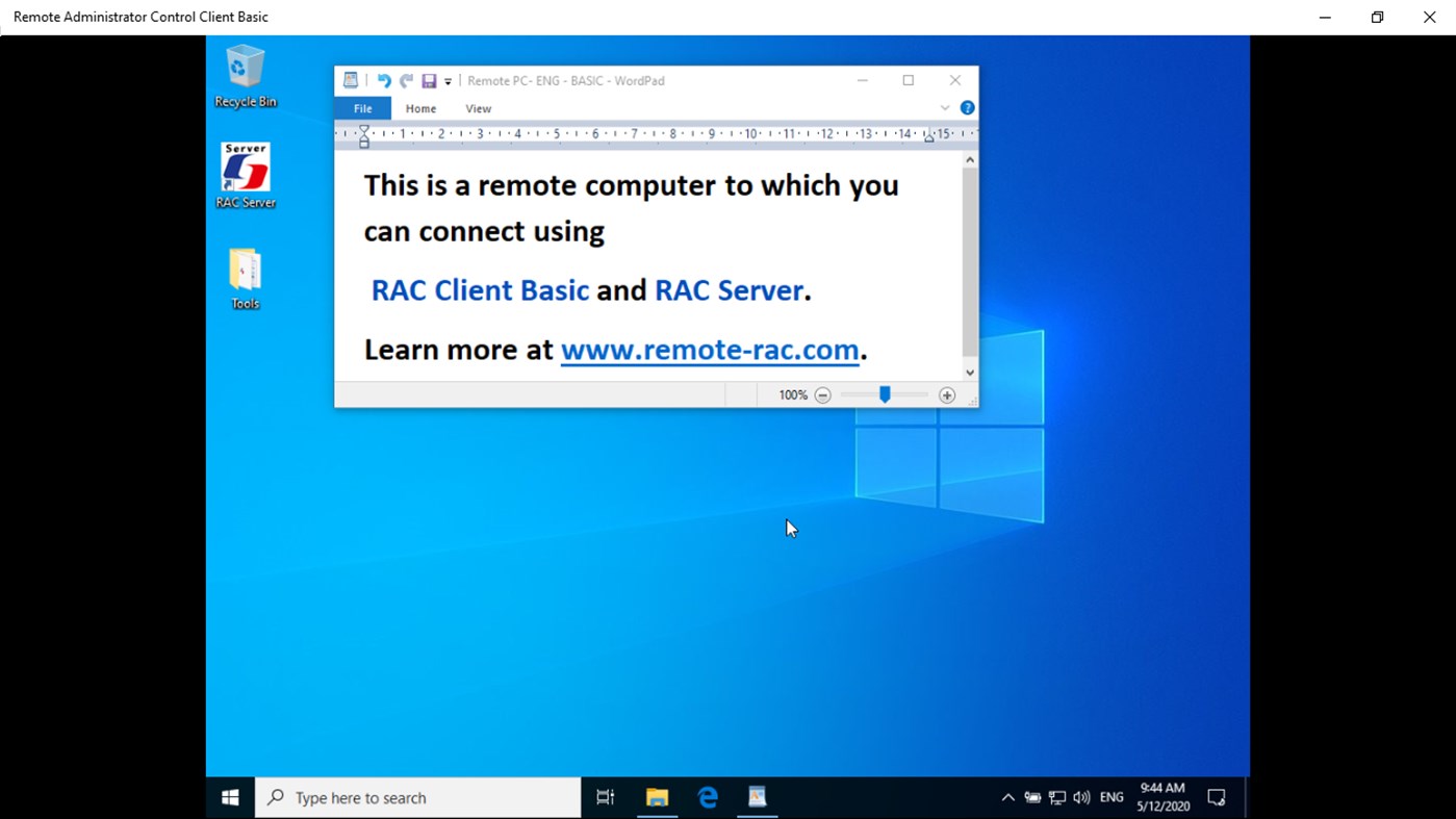 #2. Remote Administrator Control Client Basic (Windows) Av: Monika Novotná