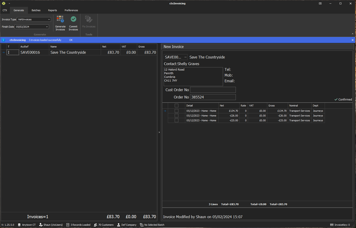 #1. ctxInvoicing (Windows) 由: shaunsoft ltd