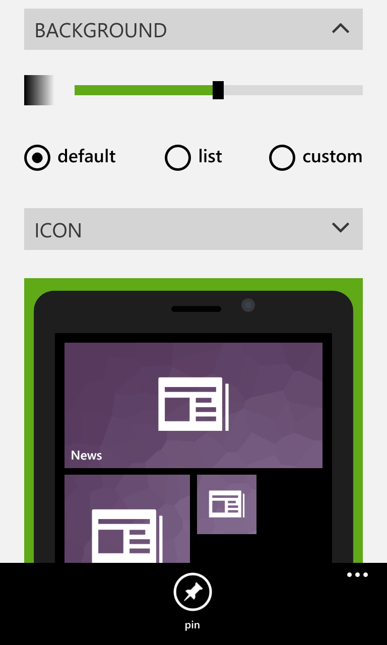 TileGenerator for Windows 10 Mobile