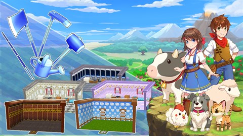 Harvest Moon: One World - Pacote design de interiores & melhoria de ferramentas