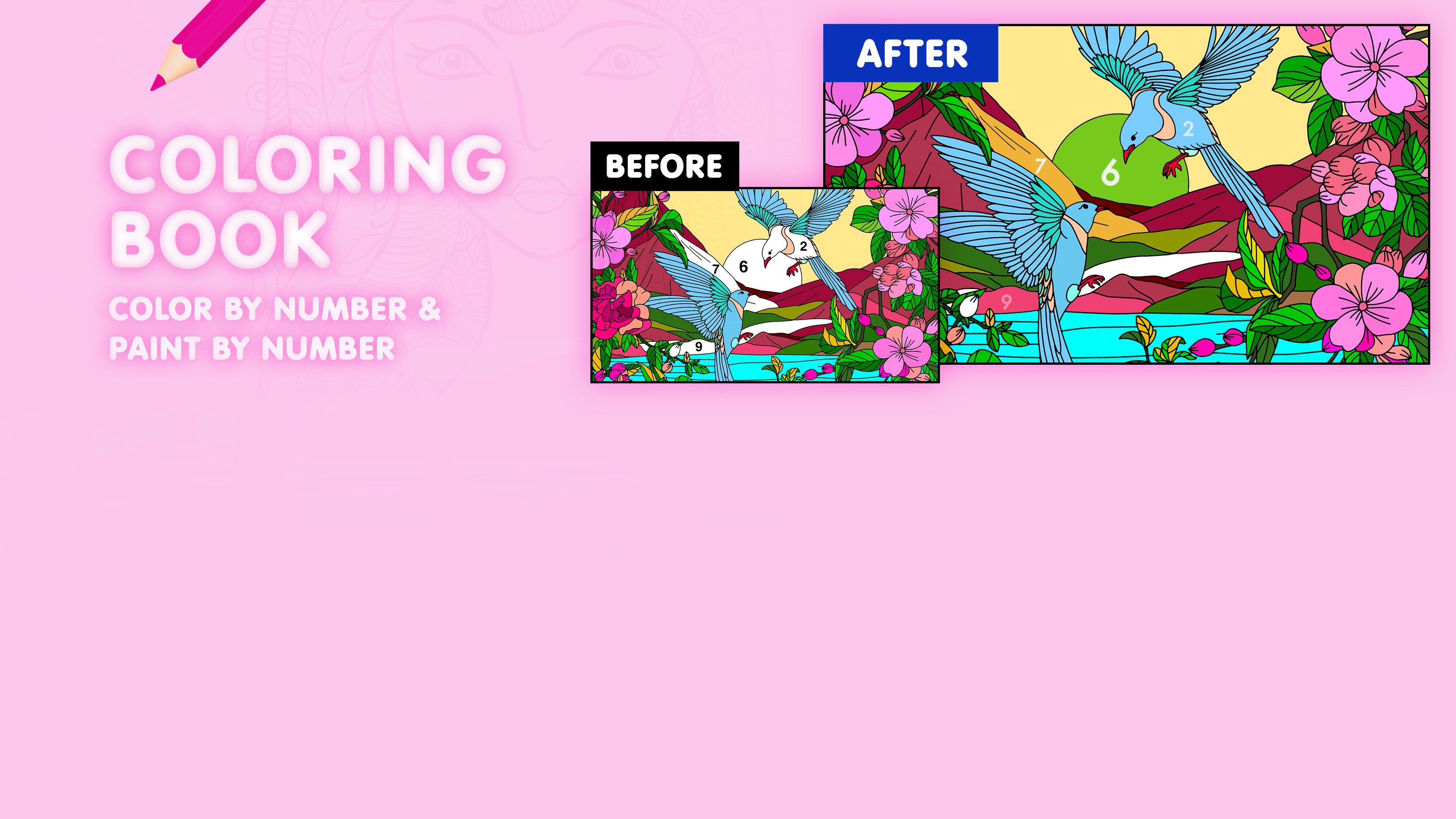 Download Get Paint By Number Color By Number Coloring Book Microsoft Store