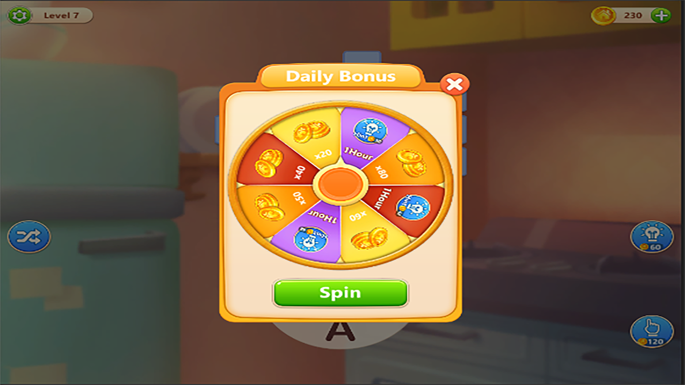 #4. Words Brain: Word Puzzle Game 2023! (Windows) 게시자: PiEGame