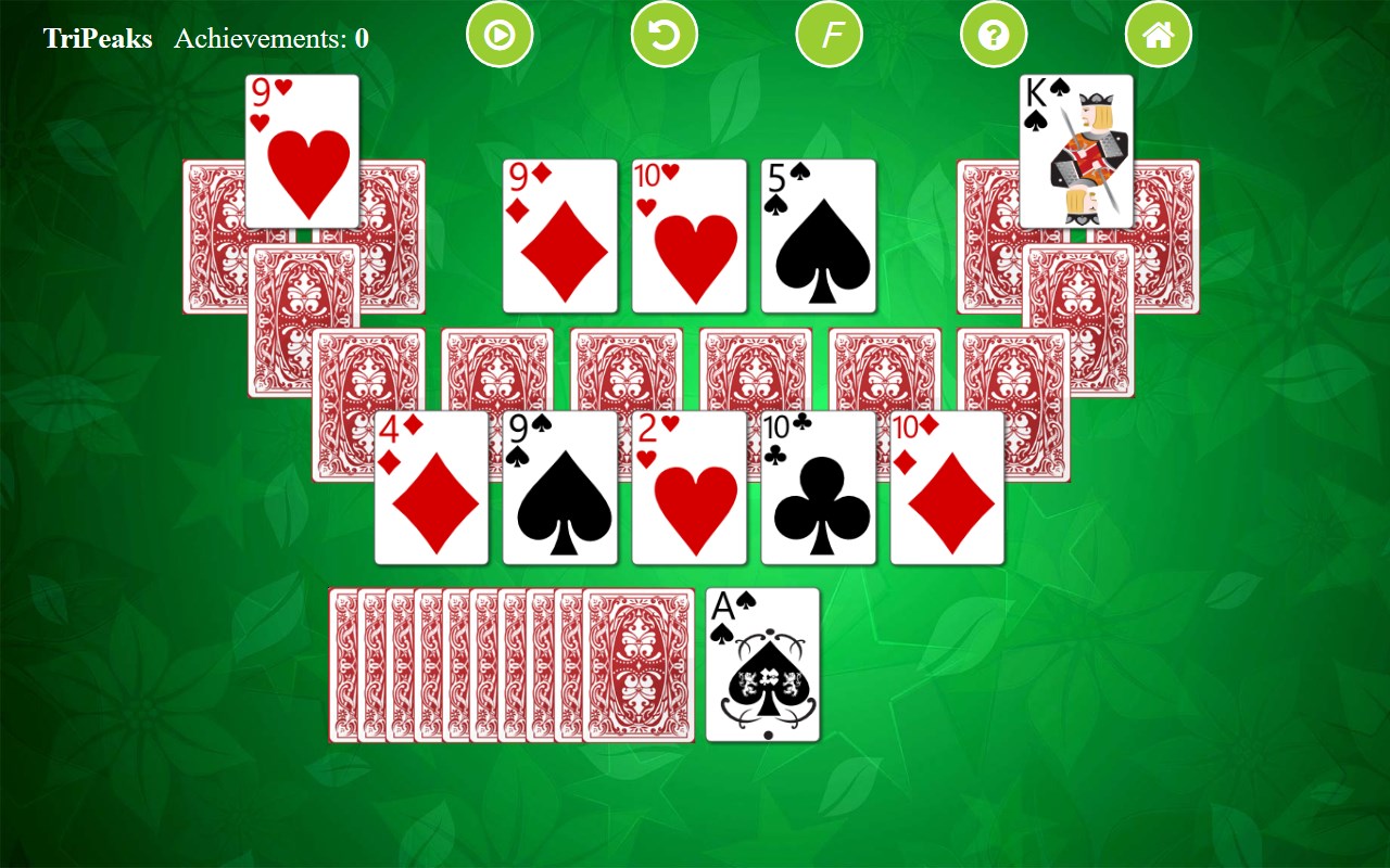 TriPeaks Solitaire X for Windows 10