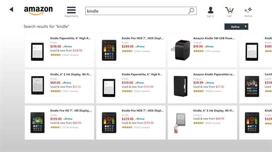 Amazon Shopping App for Toshiba screenshot 3