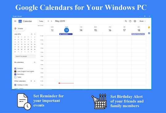 iCalendar for Google Calendar screenshot 1