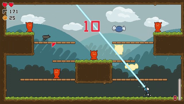 Gunkid 99 - Frantic 2D Arena Shooter screenshot 1
