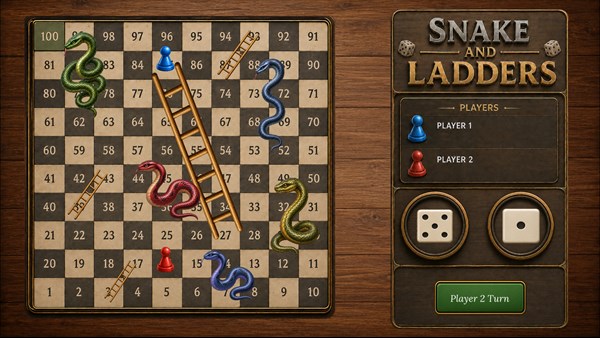 Snakes and Ladders with Friends — 5
