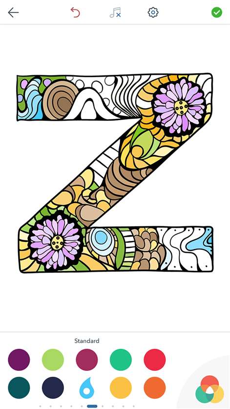 Alphabet Coloring Pages for Adults Screenshots 2