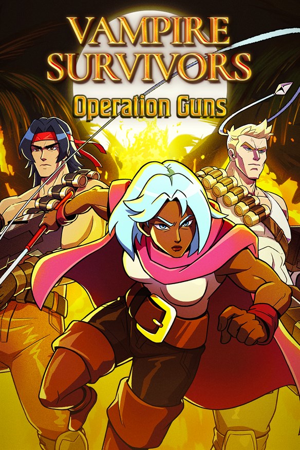 Vampire Survivors: Operation Guns Xbox Series X|S and Xbox One cover art