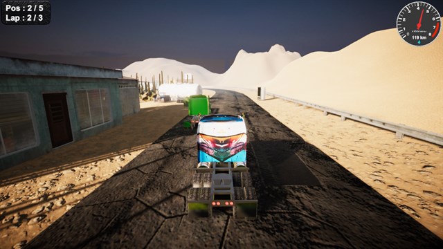 Truck Racing Simulator Multiplayer Game screenshot 3