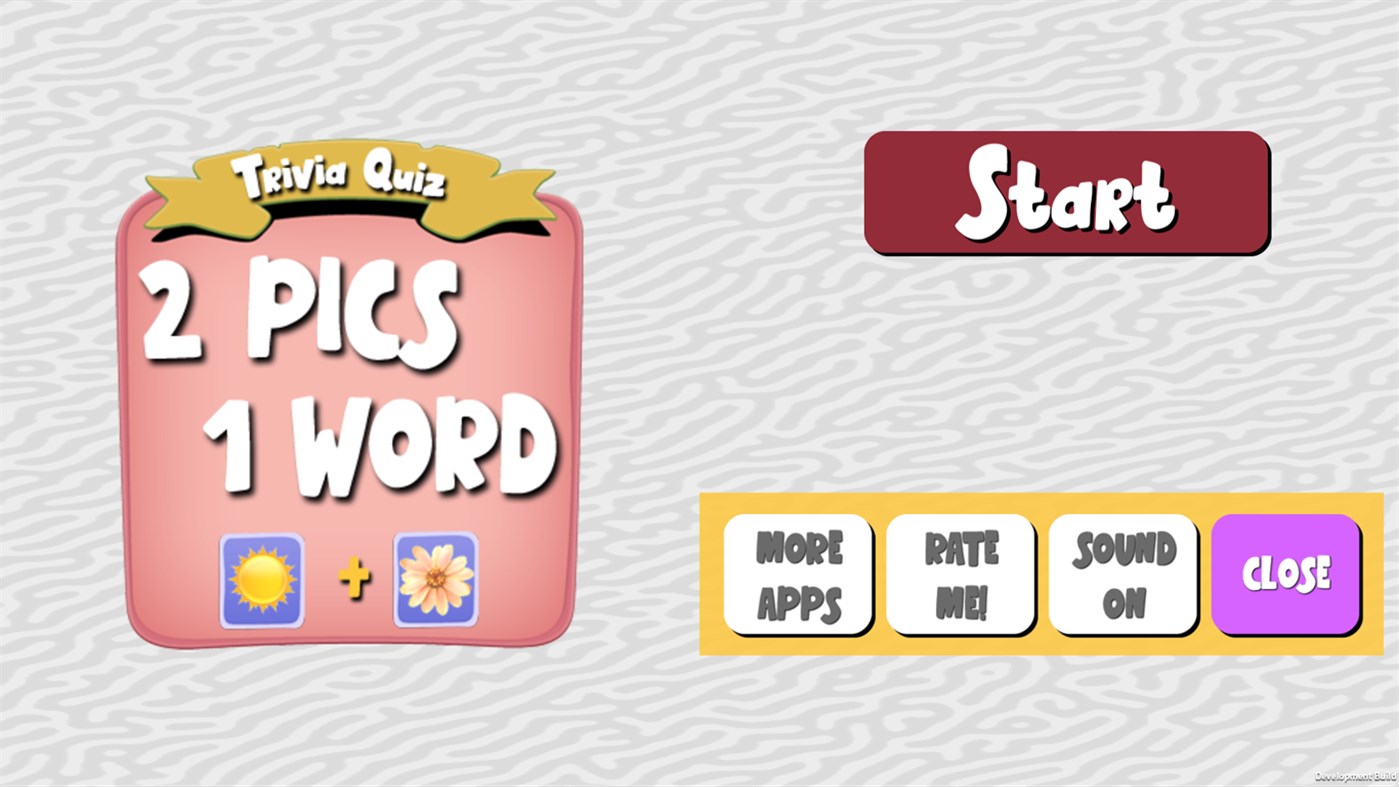 #1. 2 Pic 1 Word Game (Windows) Με: ACKAD Developer