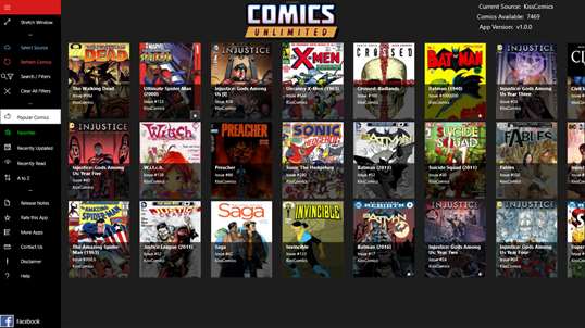 Comics Unlimited for Windows 10 PC Free Download - Best Windows 10 Apps