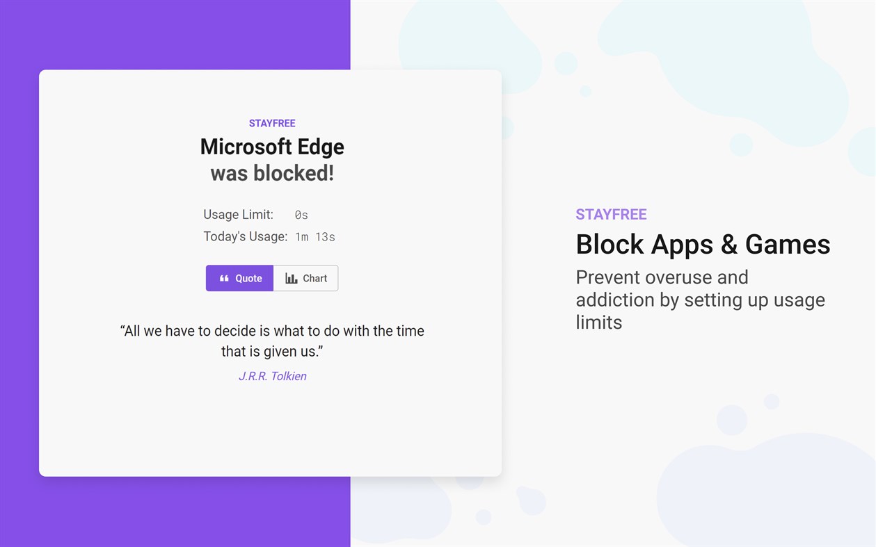 #2. StayFree - Usage Tracker & App and Game Blocker (Windows) Av: ST Pulse
