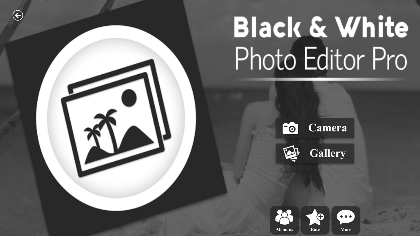 Black and White Photo Editor Pro for Windows 10