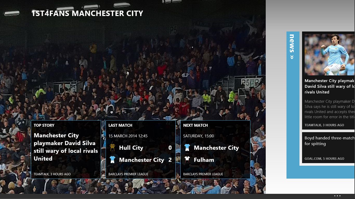 1st4Fans Manchester City edition