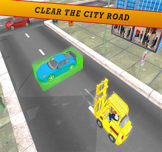 City Police Forklift Game 3D screenshot 4
