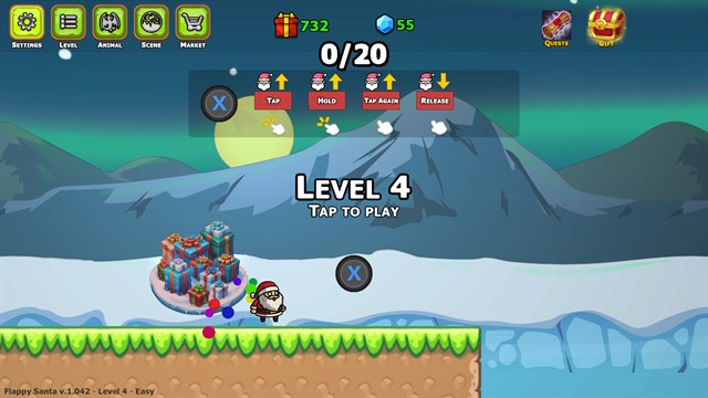 Santa Flappy Inn screenshot 1
