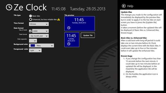 Ze Clock screenshot 7