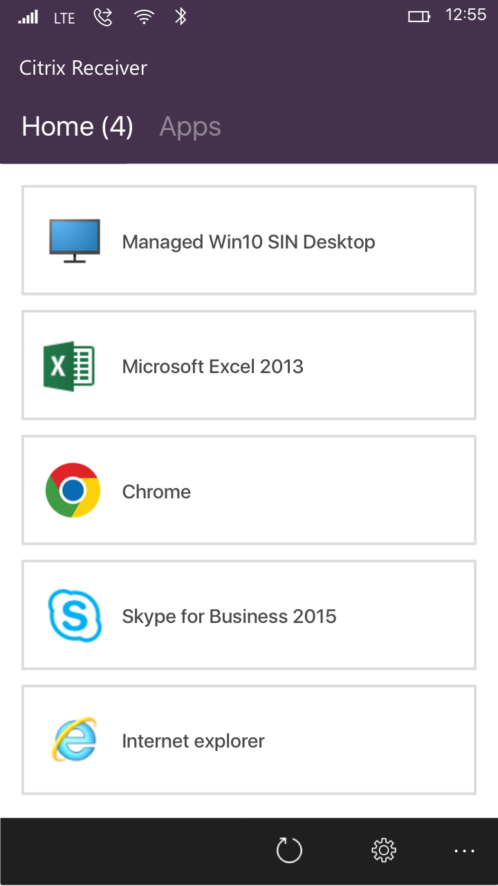 Citrix Receiver for Windows 10