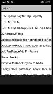 Hip Hop Radios screenshot 3
