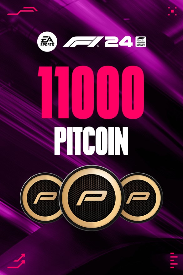 F1 24: 11,000 PitCoin Xbox Series X|S and Xbox One cover art