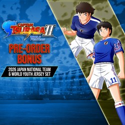 CAPTAIN TSUBASA 2: WORLD FIGHTERS - 2026 Japan National Team & World Youth Jersey Set