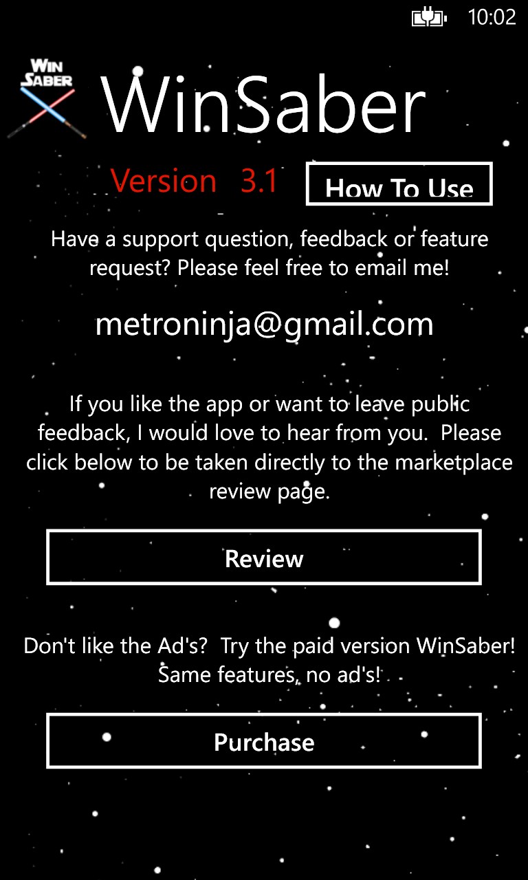Skærmbillede 7 WinSaber Free windows