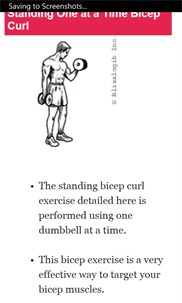 Complete Biceps Exercises screenshot 5