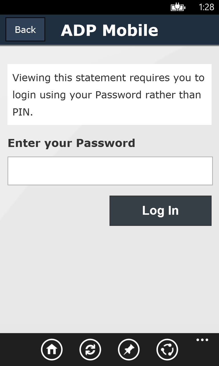 ADP Mobile Solutions for Windows 10 Mobile