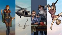 Klabater Bundle: The Amazing American Circus, Moonshine Inc., Heliborne and Crossroads Inn