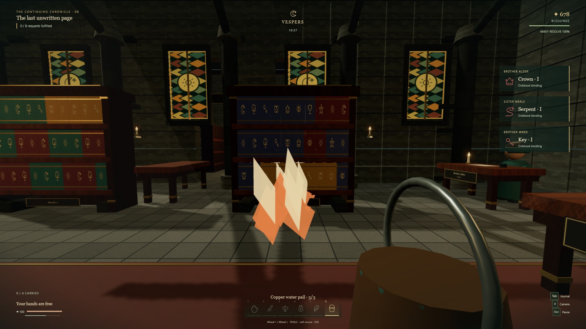 Vesper Monk Book screenshot 3 of 4