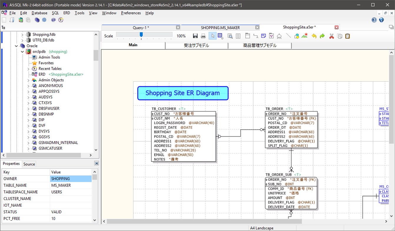#4. A5:SQL Mk-2 (x64) (Windows) By: masakazu matsubara