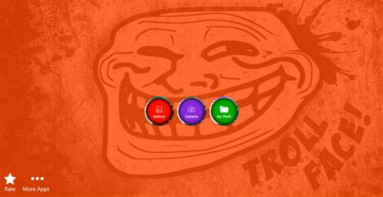 Troll Face Meme Sticker screenshot 1